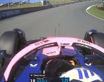 El reproche de Gasly a Franco Colapinto durante la FP3 en el GP de Países Bajos: qué pasó
