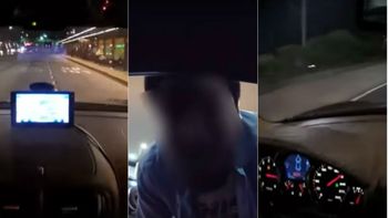 Corrieron una picada por la Ciudad y se filmaron Corrieron una picada por la Ciudad y se filmaron