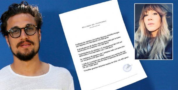 Los daños de la casa que alquilaron Jimena Barón y Daniel Osvaldo en Nordelta