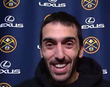 Campazzo brindó su primera rueda de prensa en la NBA: Me siento como un niño