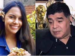 Maradona expresó su dolor por la muerte de Anahí Benítez Maradona expresó su dolor por la muerte de Anahí Benítez
