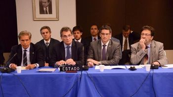 El secretario de DDHH, Claudio Avruj, durante la audiencia El secretario de DDHH, Claudio Avruj, durante la audiencia