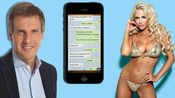 La conversación hot entre Martín Redrado y Luciana Salazar mientras estaba en Chile con Granata