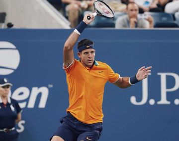 Del Potro venció al local Kudla y avanzó a la tercera ronda