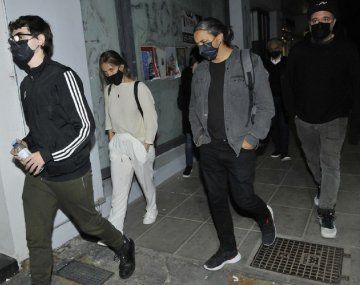 Yaco González junto a su hijo Francisco. (Foto gentileza: La Nación - Gerardo Viercovich)