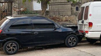 El barrabrava recibió un disparo mortal y chocó