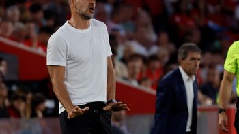 El Mallorca de Martín Demichelis descendió pese a la gran goleada El Mallorca de Martín Demichelis descendió pese a la gran goleada