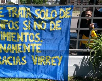 Amor eterno: los hinchas siguen apoyando a Bianchi