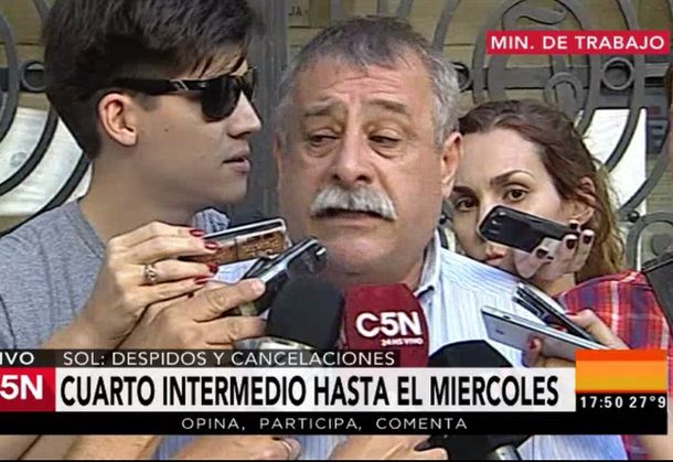 Conflicto en Sol: cuarto intermedio hasta el miércoles