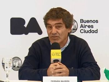 El ministro de Salud porte&ntilde;o, Fern&aacute;n Quir&oacute;s