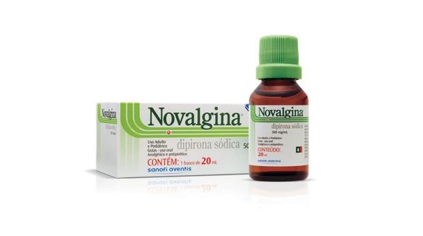 El jarabe de Novalgina que fue sacado del mercado