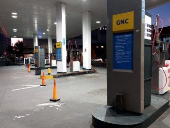 Suspendieron suministro de GNC en estaciones de servicio de todo el país por el frío polar