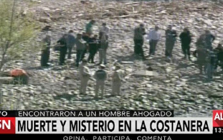 Hallan un cadáver flotando en la reserva ecológica