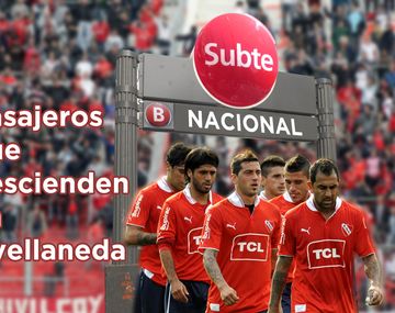 Todas las cargadas con afiches a Independiente