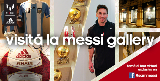 La Galería Messi ya está al alcance de todo el mundo