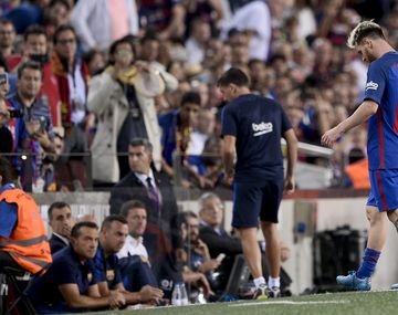 Messi se desgarró y no llega a las Eliminatorias