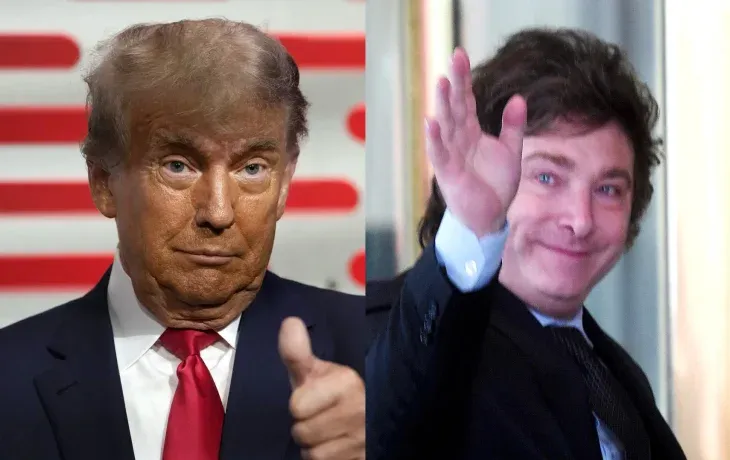 Trump llamó a Milei y anunció que vendrá a la Argentina