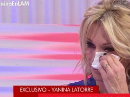 Yanina Latorre se quebró Yanina Latorre se quebró