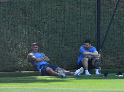 La razón por la que De Paul y Messi no entrenaron hoy