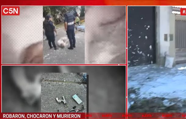 Quilmes: robaron una camioneta, la chocaron contra un árbol y murieron