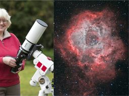 En cinco noches tomó una notable foto que fue reconocida por la NASA