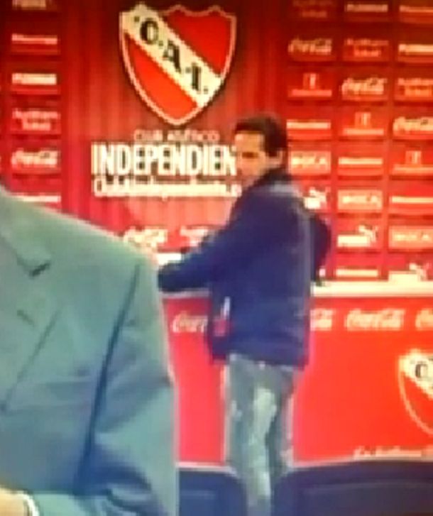 Apareció el ladrón de la tablet de Independiente: Pido disculpas, sin vueltas