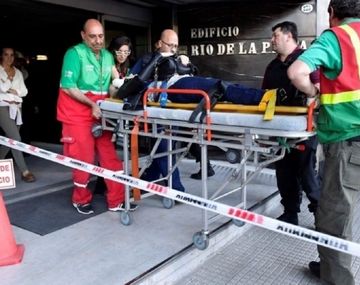 Siete personas resultaron heridas por el desplome de un ascensor