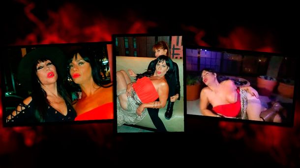 El striptease de Oriana Junco en el cumpleaños de Moria