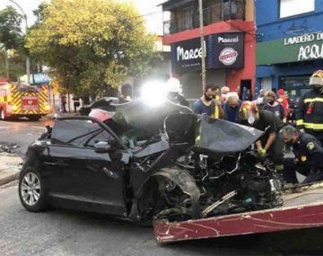 Así fue el choque de Lanús en el que murieron dos hermanas