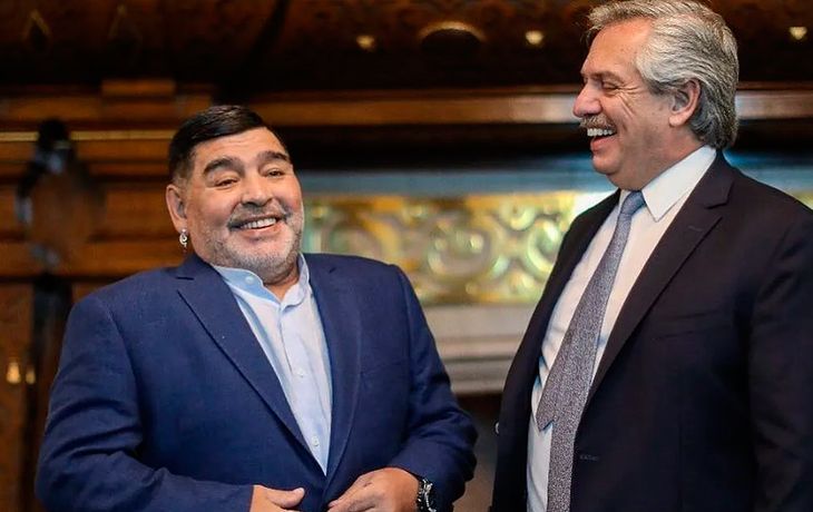 Alberto: Maradona nunca despegó los pies del suelo