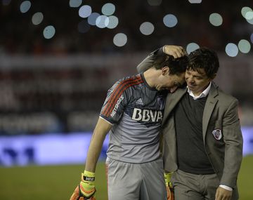 El arquero dejó un gran recuerdo en el club de Núñez