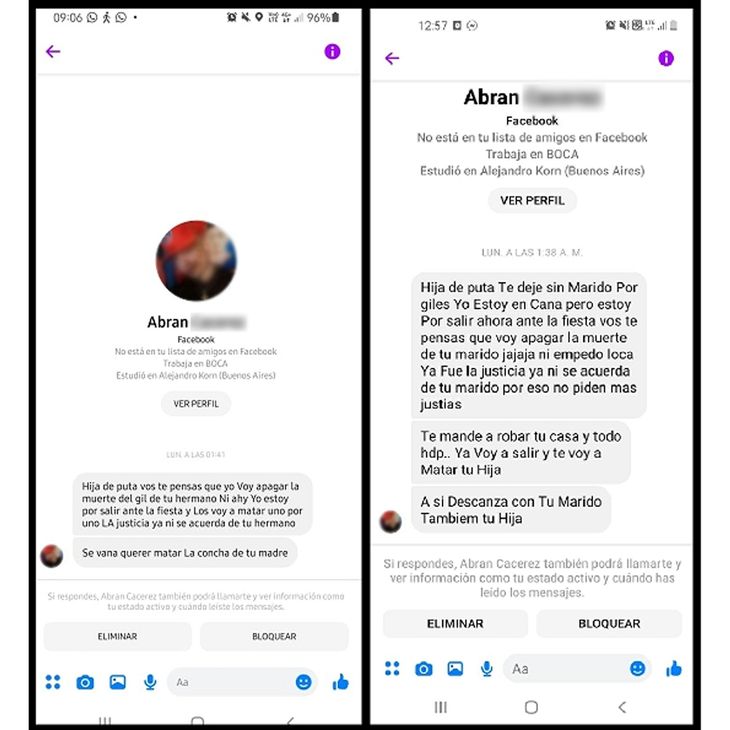 Mató a su marido hace dos años y la amenaza desde la cárcel