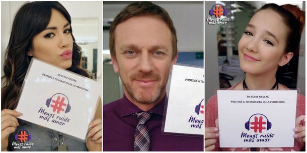 Los famosos se suman a una campaña contra la pirotecnia: menos ruido y más amor para los perros