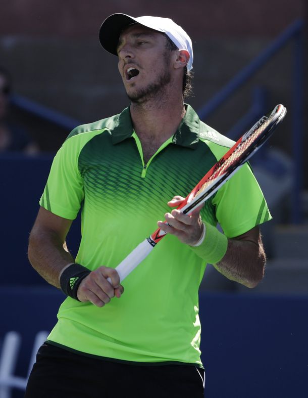 Mónaco batalló hasta el final pero se despidió rápidamente del US Open