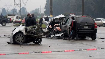 Múltiple choque fatal en Rosario Múltiple choque fatal en Rosario