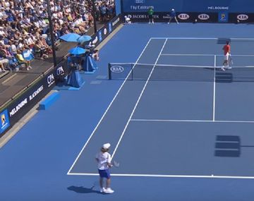 La jugada del día en el Abierto de Australia fue para un argentino