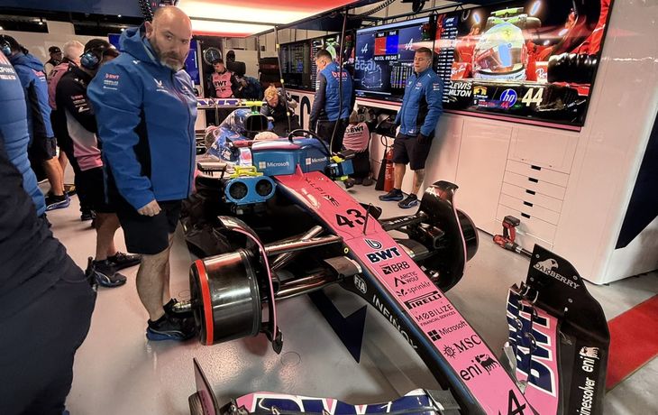 Colapinto finalizó 20 en las primeras pruebas libres del GP de Las Vegas