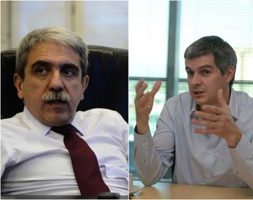 Aníbal Fernández y Marcos Peña