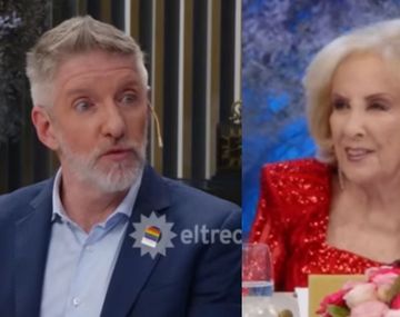 La inesperada reacción de Mirtha Legrand ante una pregunta de Luis Novaresio