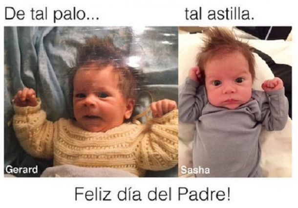 El tierno mensaje con el que Shakira saludó a Gerard Piqué por el Día del Padre