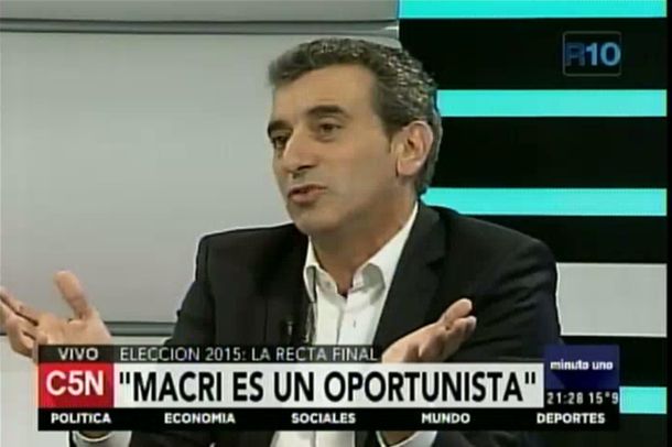 Randazzo, en C5N: El círculo rojo presiona para que yo pierda las PASO
