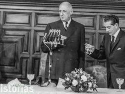 Finaliza en 1964 la visita del presidente francés, Charles De Gaulle. Finaliza en 1964 la visita del presidente francés, Charles De Gaulle.