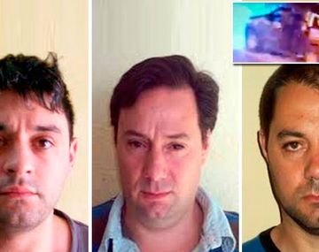 Los prófugos del triple crimen balearon a dos policías en Ranchos