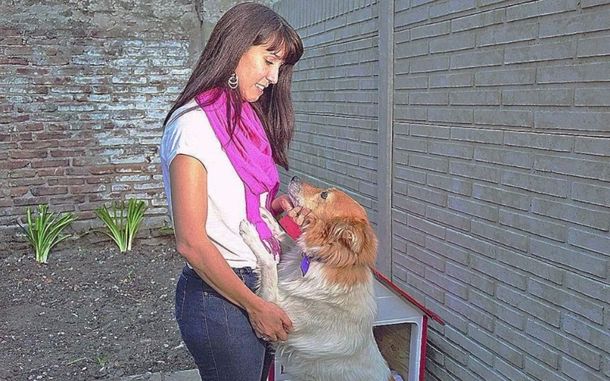 La mujer acusada de abandonar una perra en La Plata vive una pesadilla. Foto gentileza El Día