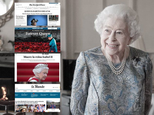 Así reflejaron los principales diarios del mundo la muerte de la reina Isabel II