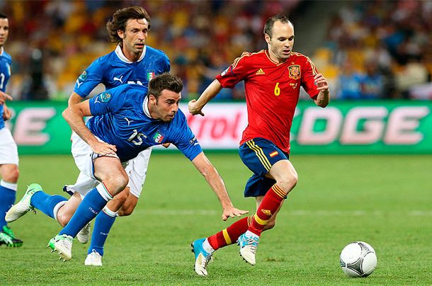 Andrés Iniesta, declarado mejor jugador de la Eurocopa 2012