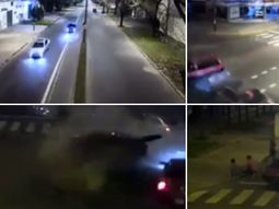 video: asi fue el impactante choque medio de una picada fatal en rosario video: asi fue el impactante choque medio de una picada fatal en rosario