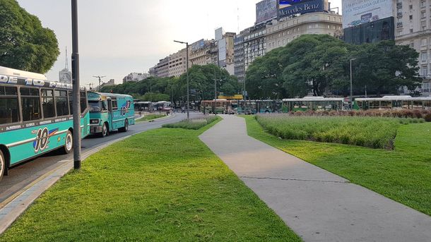 Metrobus de la avenida 9 de julio