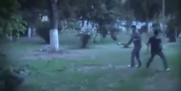 Así huían despavoridos del fantasma del penal