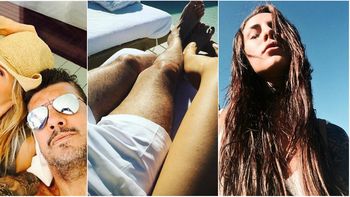 fotos: asi se relaja la familia tinelli en punta del este fotos: asi se relaja la familia tinelli en punta del este